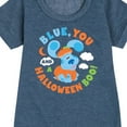 thumbnail image 3 of Blue's Clues - Blue You And Halloween Boo - Toddler And Youth Girls Fleece Dress, 3 of 5