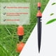 thumbnail image 1 of Fiudx Boquilla de Goteo Ajustable, Aspersor de Riego Atomizador Integrado, Sistema de Riego de Jardín, Caudal Ajustable para Plantas y Árboles, Compatible con Mangueras de 4/7 Mm, Longitud de 18 Cm,, 1 of 6