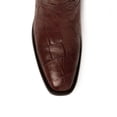 thumbnail image 5 of FERRINI Men's American Alligator Stallion French Toe Western Boots, Color: Cognac, Size: 8-D, 5 of 6