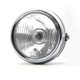 thumbnail image 1 of Motorcycle Headlight 575-inch Round Retro H2 Halogen 12v 35w 2250lm Front Headlamp Light Modified Parts-In Stock, 1 of 5