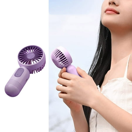 

Home Goods Kitchen Decor Summer Portable Handheld Mini Fans USB Battery Operated Small Hand Held Fan With 3 Speeds for Travel/camping/Outdoor/Home/Office