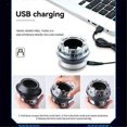 thumbnail image 4 of Professional Hair Clippers for Men Automatic Circular Hair Trimmer Cordless Self-Haircut Kit with LE, 4 of 5
