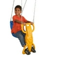 thumbnail image 6 of Swing-N-Slide Willows Peak Wooden Backyard Swing Set with Wave Slide, Swings, Glider Swing, and Rock Climbing Wall, 6 of 6