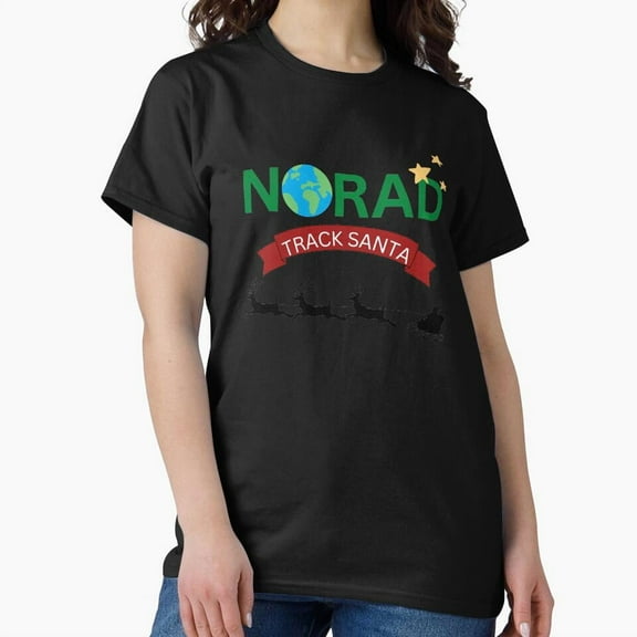 Original NORAD Track St. Nick Funny Christmas Holiday Tradition G11874 Unisex T-Shirt, Up to Size 5XL