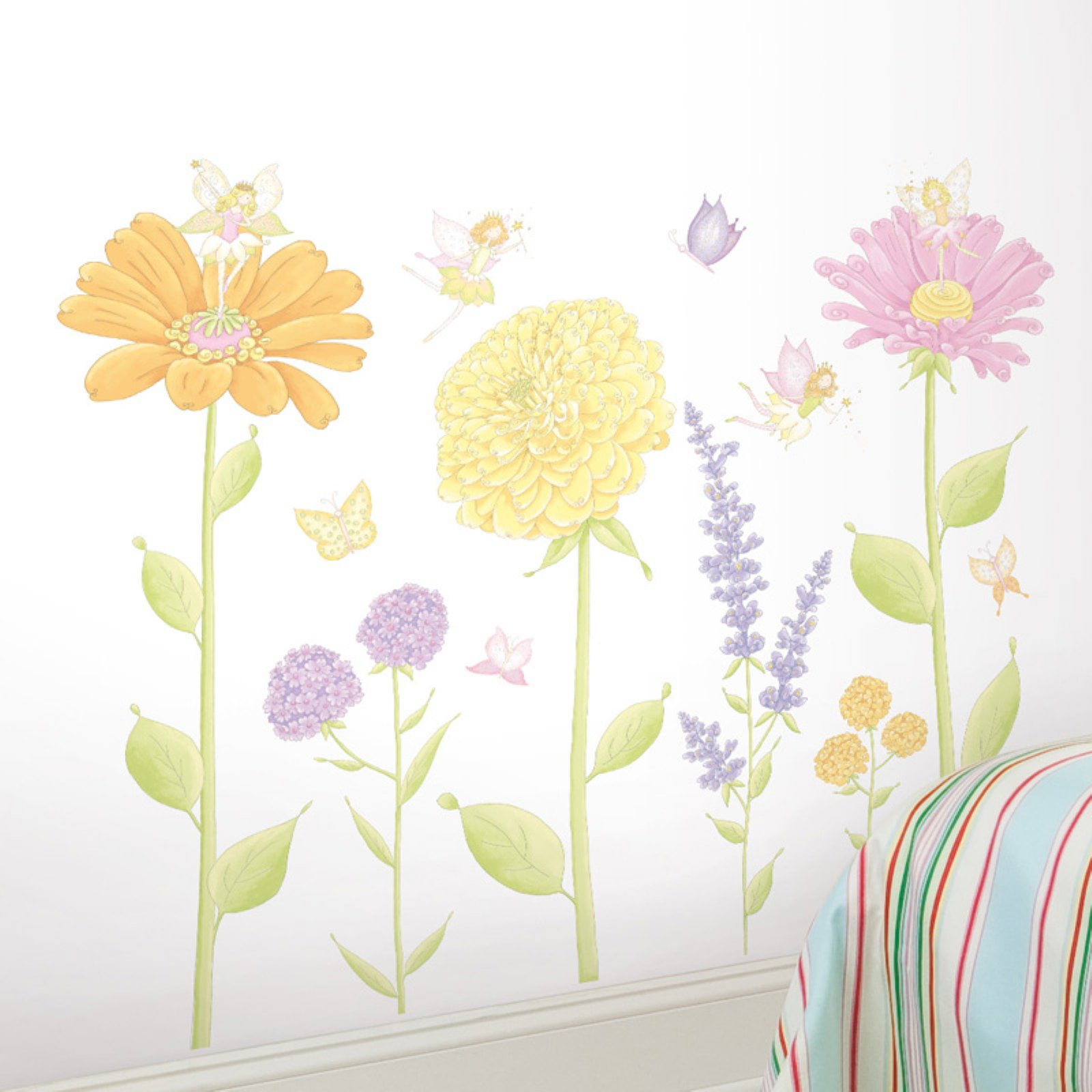 Fairy Garden Peel & Stick Mega Pack Wall Decals