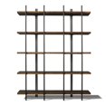thumbnail image 3 of Grain Wood Furniture Cascais 53" Bookcase in Brown Oak, 3 of 5