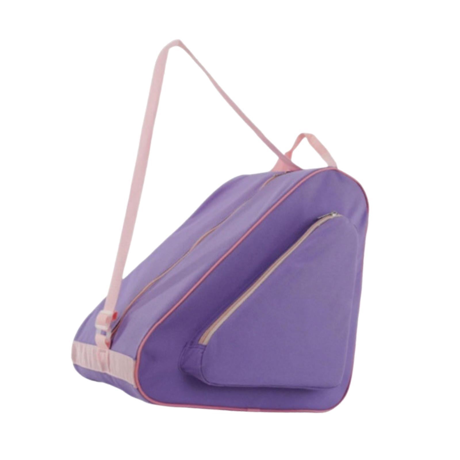 Skates Storage Bag Roller Skate Bag Ice Skating Shoes Carrier Polyester Material for Adults and Children