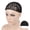 Black, variant on Wig Cap Breathable Mesh Braided Wig Cap Stretchable Crochet Wig Net Cap for Braids, Locs, Weaving And Wig Making
