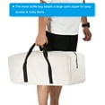 thumbnail image 4 of 26"x7.8"x8.7" Camp Chair Replacement Bag Medium Storage Duffle Bag Waterproof Moving Bag Bag for Travel, Beige, 4 of 8