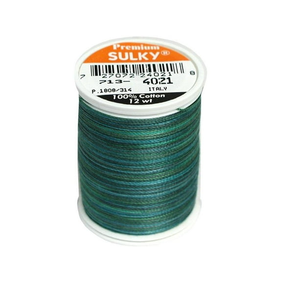 Sulky Blendables Thread 12wt 330yd Truly Teal