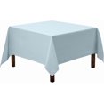 thumbnail image 1 of Square Tablecloth x Charcoal Square Table Cloth for Square or Round Tables in Washable Polyester Great for Buffet Table Parties Holiday Dinner Wedding & More, 1 of 5