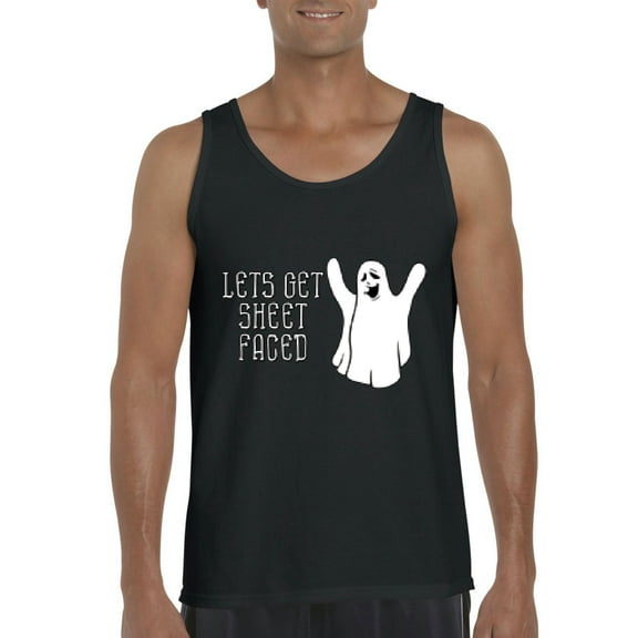 MmF - Men's Tank Top for Men - Halloween Let`s Get Sheet Faced Ghost
