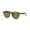 Polished Light Havana Frame | B-15 Brown Lens, variant on RB2180 RB2180 Round Shape Sunglasses Polished Black Frame | Dark Green Lens 51mm