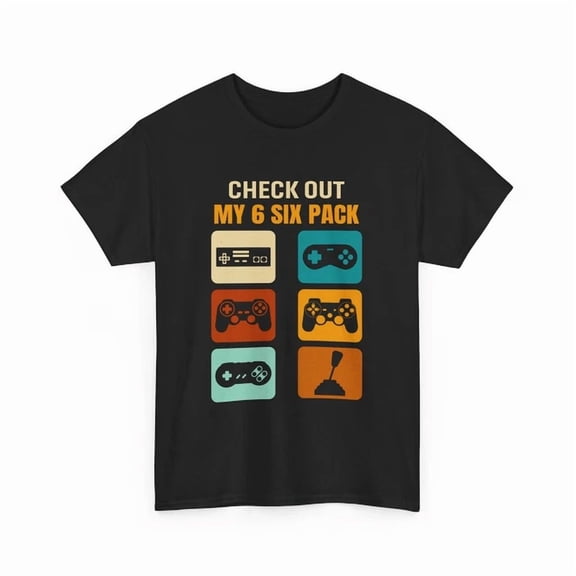 Gamer Geek T-Shirt S-5XL, Retro Video Game Tee, Gaming Graphic Shirt
