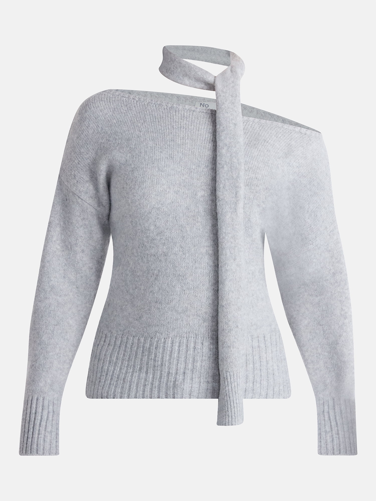 No Boundaries Scarf Sweater, Midweight, 2-Piece, Women’s