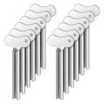 thumbnail image 1 of 12 Metal Tube Squeezer Toothpaste Squeezer Metal Paint Squeeze Gadget, 1 of 5