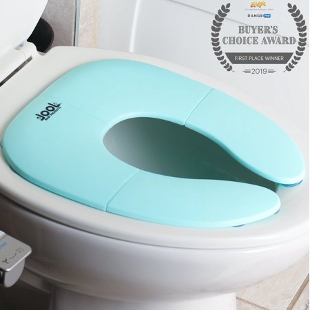 Folding Travel Potty Seat for Boys & Girls, Fits Round & Oval Toilets