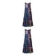 thumbnail image 1 of Minnieouse Vestido estampado Vestido maxi sin mangas Vestido de verano estilo bohemio Vestido maxi sin mangas O-cuello Cintura alta Type3 NO3, 1 of 6