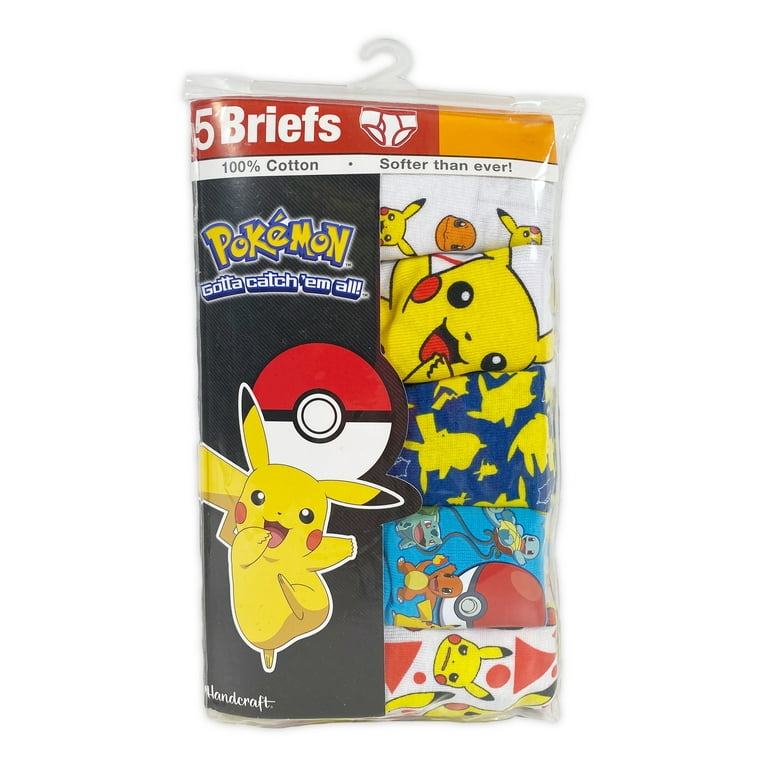 Accessories, 3 Pokemon Boys Briefs Size 4