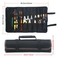 thumbnail image 5 of Ziuscore Waterproof Wrench Storage Bag with Handle Multi-functional Spanner Tools Organizer Folding Pocket for Professional Working Black, 5 of 6