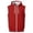 Red, variant on EANJE Men's Hooded Sleeveless Zip Vest Casual Drawstring Regular Fit Hood Knit Multi Color Layering Tops With Pockets Dark Green M