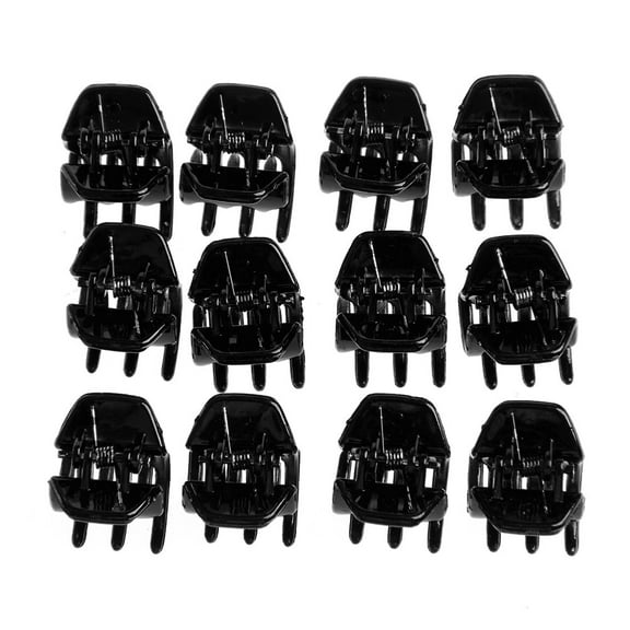 Necvior 12 Pcs Women Girls Hair Accessory Styling Plastic Mini Clip Claw Clamp New