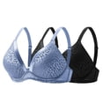 thumbnail image 3 of Brassiere Secret Treasures para Mujer, Corte Laser con Varilla Multicolor Talla 38C, 2 Piezas, 3 of 4