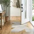 thumbnail image 2 of ODIKA 2'x3' Washable Doormat Non-Slip, Low Pile Cowhide Spotted Interlocking Geometric Abstract Contemporary Design for Entryway, Kitchen, Laundry Room, 2 of 7