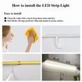 thumbnail image 6 of 5M Dc12V Cob Led Strip Light 320Leds/M Linear Dimmable Bar Tape Ribbon For Room, 6 of 6