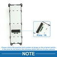 thumbnail image 4 of Interruptor de ventana eléctrica Unique Bargains No. 935701W155 para el lado del conductor delantero del Kia Rio 2012-2015 en negro, 4 of 7