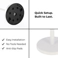 thumbnail image 5 of White Toilet Paper Holder Stand, 5 of 8