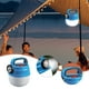 thumbnail image 1 of Linterna de Campamento Solar, 6 Modos de Luz, Lámpara para Exterior, Hogar y Coche, Luz de Emergencia, Perfecta para Apagones, Multifuncional, Azul, 1 of 7