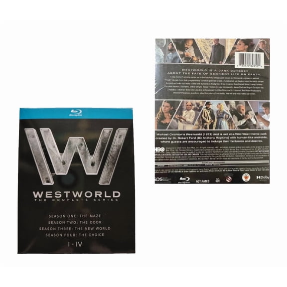 Westworld: The Complete TV Series, Seasons 1-4 (Blu-Ray, 12-Disc, Box-Set)