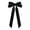 Black, variant on 6-Pack Black Velvet Bow Hair Clips, 8.66-Inch Long Tail Ribbon Barrettes for Women and Girls, Oversized Hair Bows for Ponytails, Updos, Weddings, Parties and Holiday Styling