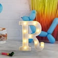 thumbnail image 5 of LED Alphabet Letter Lights for Parties, KT Board Digital Scene Decoration Props, Illuminated Decorative Letters for Birthdays, Weddings, and Kids’ Rooms, Customizable Names and Words, 5 of 6