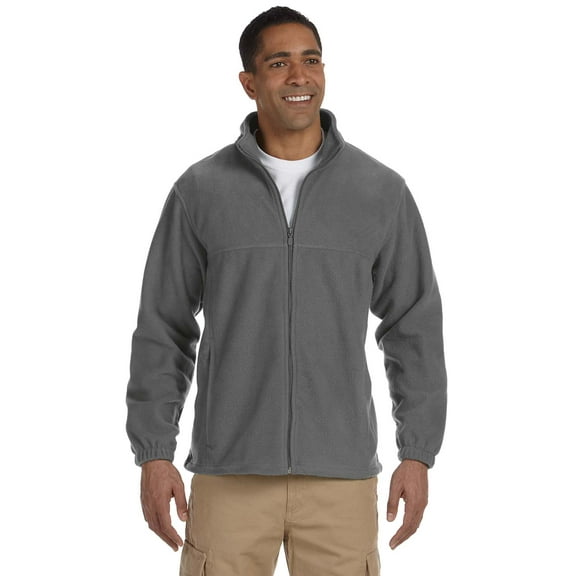 Harriton M990 Men'S 8 Oz. Full-Zip Fleece