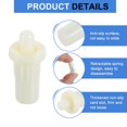 thumbnail image 3 of 50pcs Shutter Repair Pins, Spring Loaded Plantation Shutter Replacement Repair Pins Plastic Plantation Shutter Pins Louvers Staples for Windows, White(1 x 0.46 x 0.31 Inch), 3 of 7