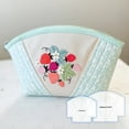 thumbnail image 3 of Pack of 3 Adorable Pouch Template Learner Practising Quilting Template Portable Professional Flexible Practising Sewing Patchwork Ruler Accessories, 3 of 9
