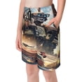 thumbnail image 2 of Transformers Boy'S Swim Trunks Quick Dry Board Shorts Kids Beach Swim Shorts Bathing Suits Swimsuit, 2 of 8