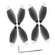 thumbnail image 5 of 4 pares de hélices CCW/CW para dron de carreras RC Parrot Anafi 4K. Plata, 5 of 8