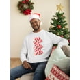 thumbnail image 2 of Ho Ho Ho - Classic Christmas Cheer Men's Sweatshirt, 2 of 4
