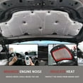 thumbnail image 5 of Car Front Engine Insulation Cotton For Toyota RAV4 2019 2020 2021 2023 2024, Hood Insulation Pad Soundproof Pad Cover Fireproof Mat-black-Style A, 5 of 5
