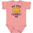 thumbnail image 3 of Inktastic My Titi Loves Me with Taco Illustration Boys or Girls Baby Bodysuit, 3 of 5