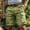 Green, variant on Sentmoon Dress Shorts Running Clothes for Men High Waist Stretchy Regular Fit Cargo Shorts for Men with Pockets Stylish Beach for Pool and Party S-4XL