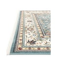 thumbnail image 6 of Unique Loom Narenj Collection Area Rug - Windsor (7' 10" x 10' Rectangle Blue/Burgundy), 6 of 7