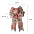 thumbnail image 2 of RV 6 uds cinta navideña cinta de cáñamo de imitación lazos decorativos navideños cinta de lazo DIY, 2 of 5