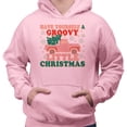 thumbnail image 2 of Groovy Little Christmas Hoodie Sweatshirt Unisex 3X-Large Pink, 2 of 5