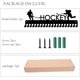 thumbnail image 5 of Soporte de pared metálico para medallas, exhibidor de hockey, con 20 ganchos., 5 of 9