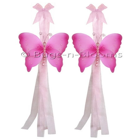 - Bugs-n-Blooms Butterfly Curtain Tieback (Set of 2)