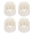 thumbnail image 1 of Uxcell 0.8 Inch (20mm) Fish Cover Permeable Cap, 4Pcs Aquarium Guard, White, 1 of 6